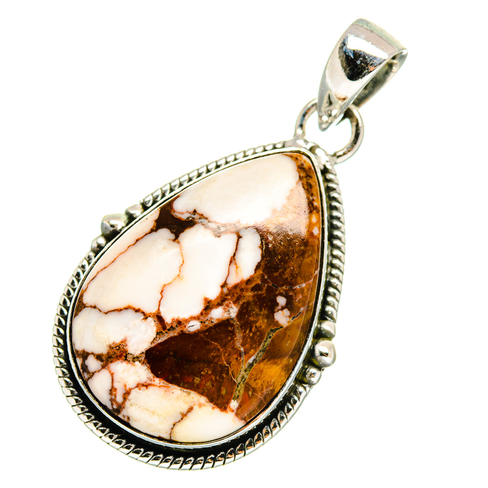 Wild Horse Jasper Pendants handcrafted by Anasilvercos - PD12389