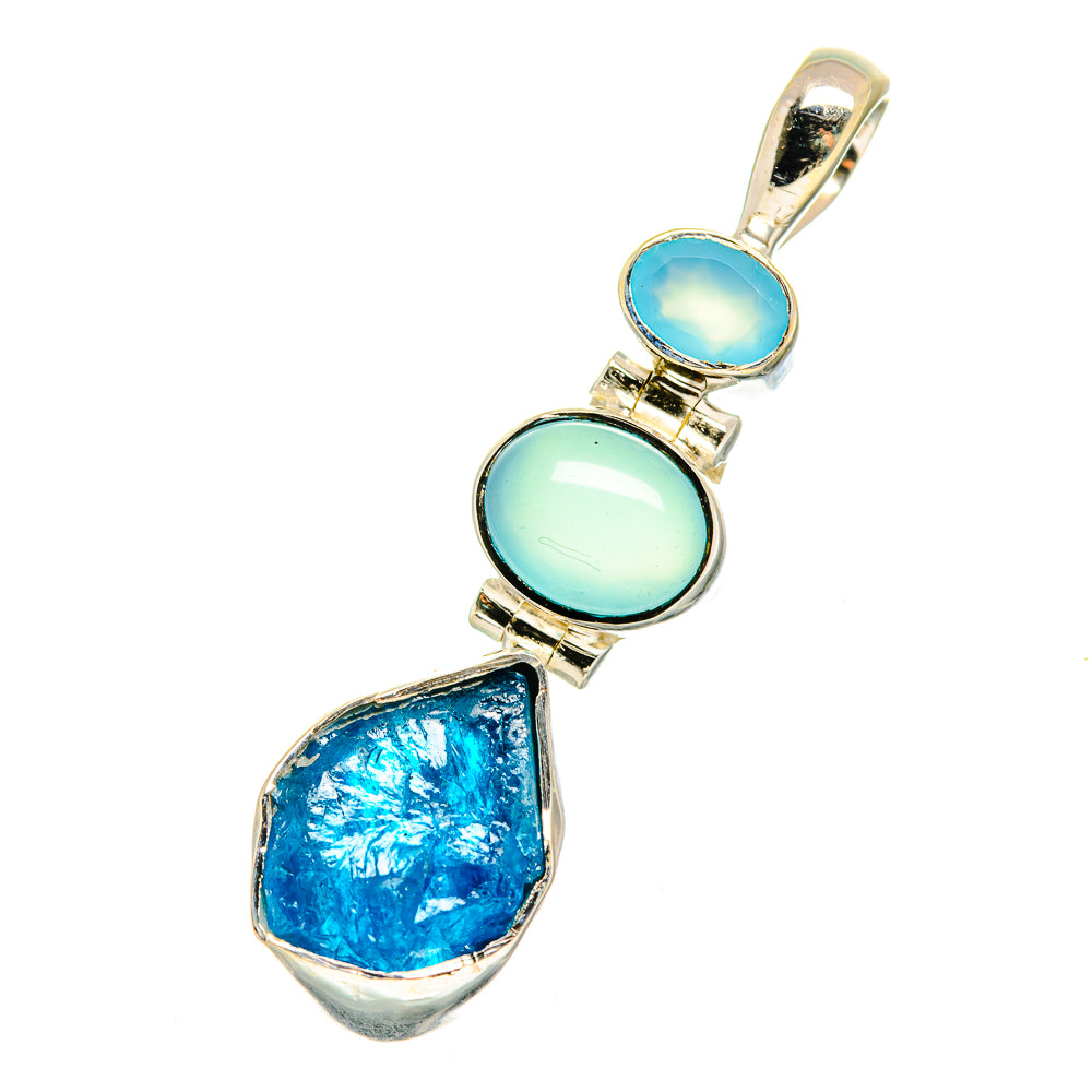 Apatite Pendants handcrafted by Anasilvercos - PD12393