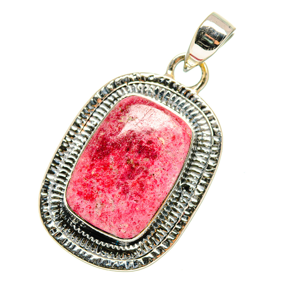 Thulite Pendants handcrafted by Anasilvercos - PD12398