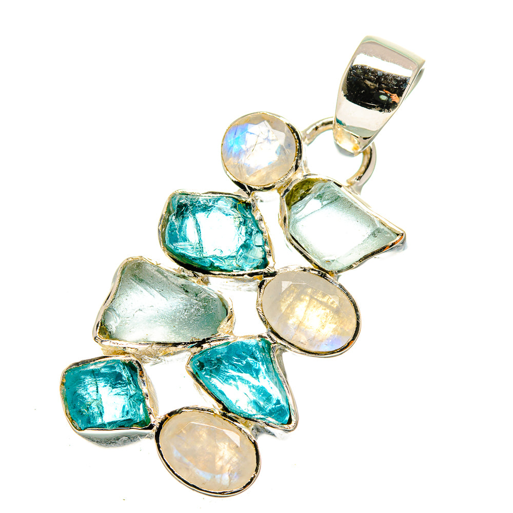 Apatite Pendants handcrafted by Anasilvercos - PD12417