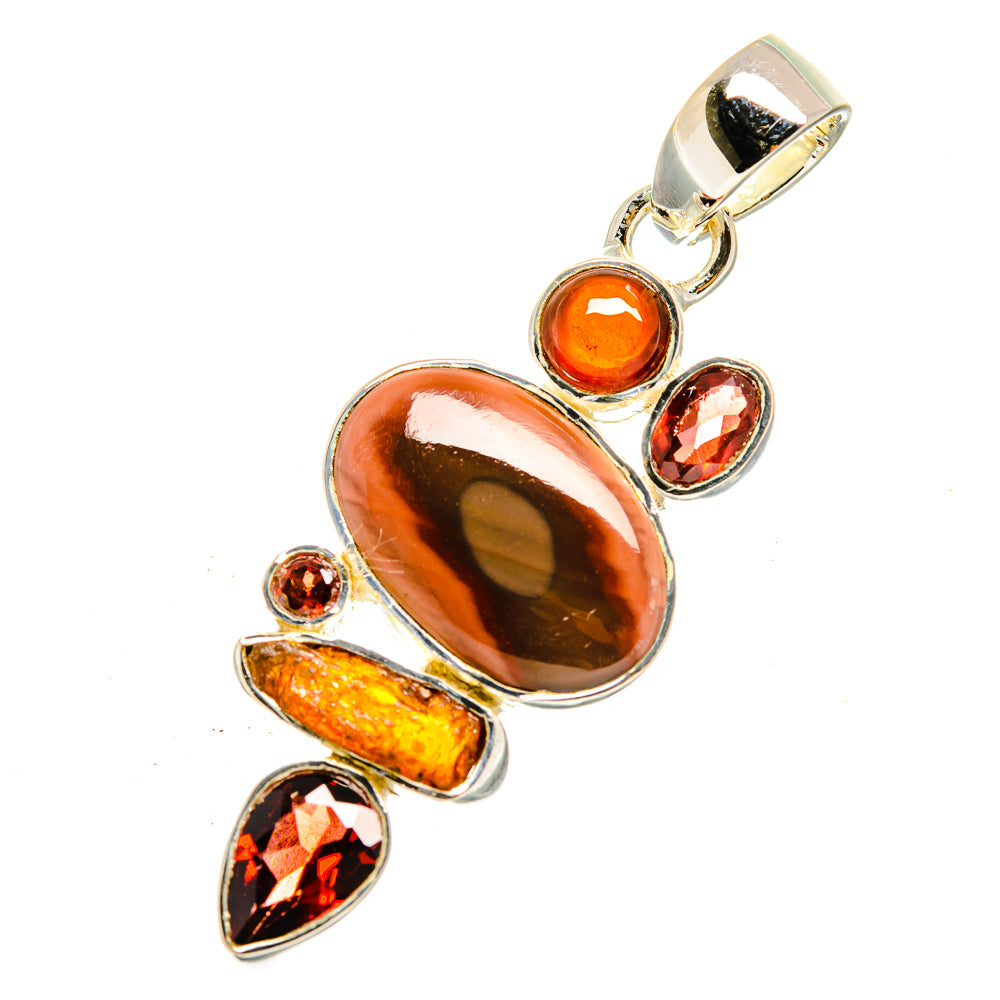 Imperial Jasper Pendants handcrafted by Anasilvercos - PD12420