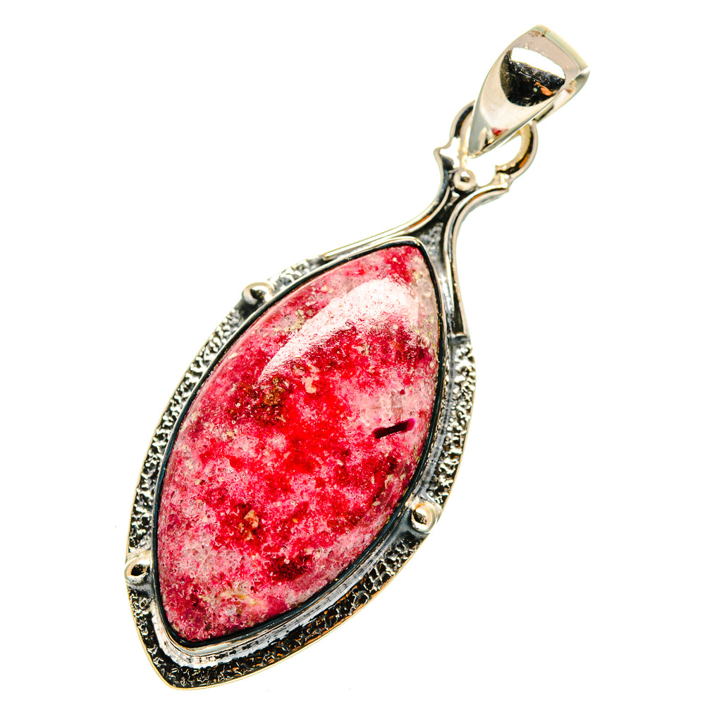 Thulite Pendants handcrafted by Anasilvercos - PD12424