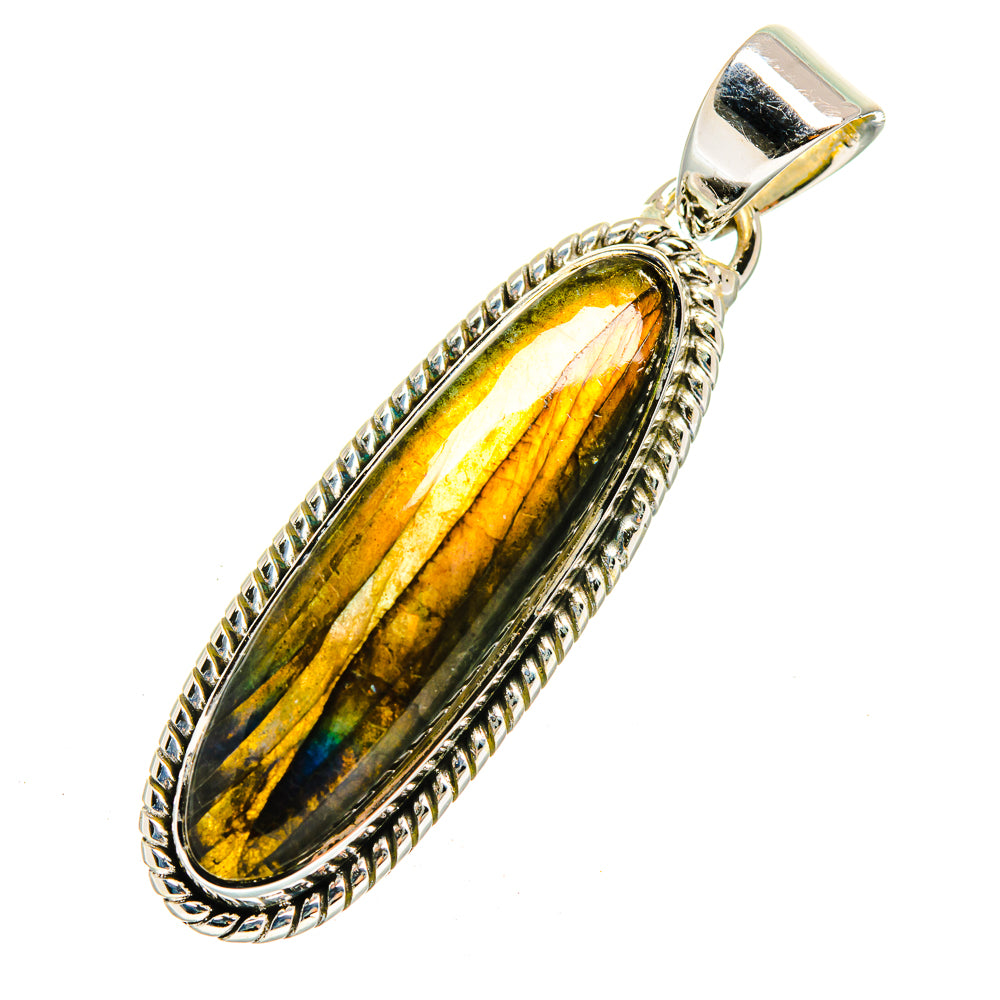 Labradorite Pendants handcrafted by Anasilvercos - PD12441