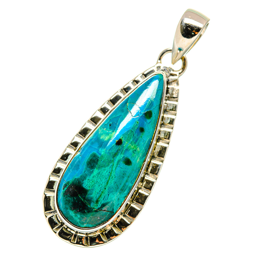 Chrysocolla Pendants handcrafted by Anasilvercos - PD12450