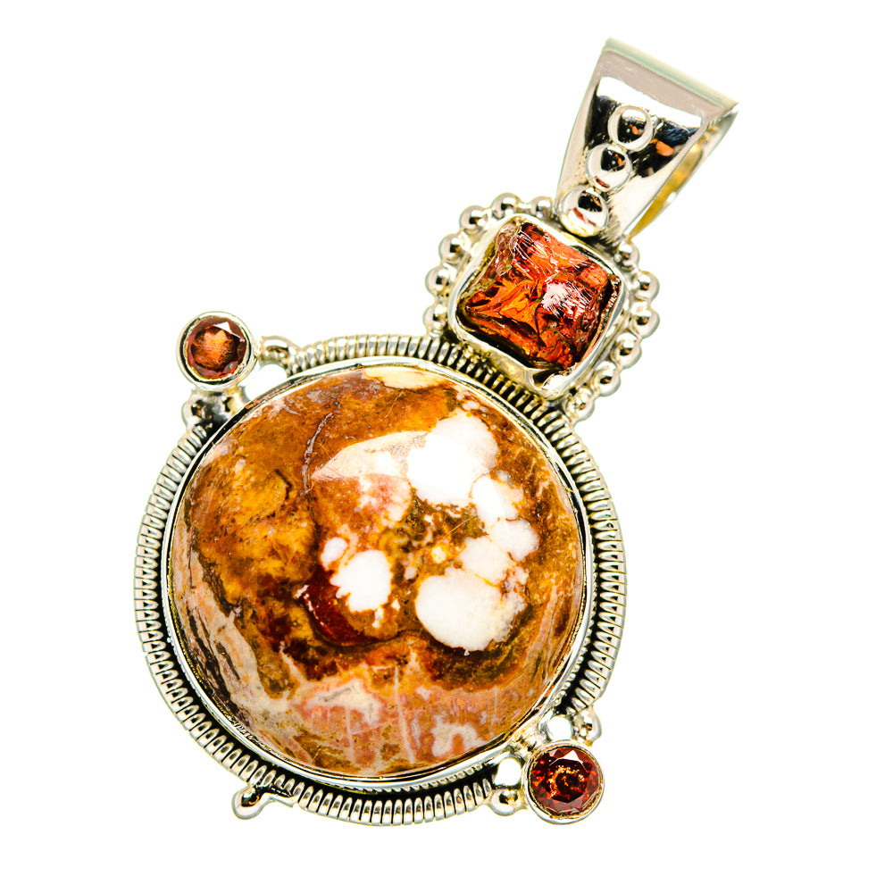 Wild Horse Jasper Pendants handcrafted by Anasilvercos - PD12457