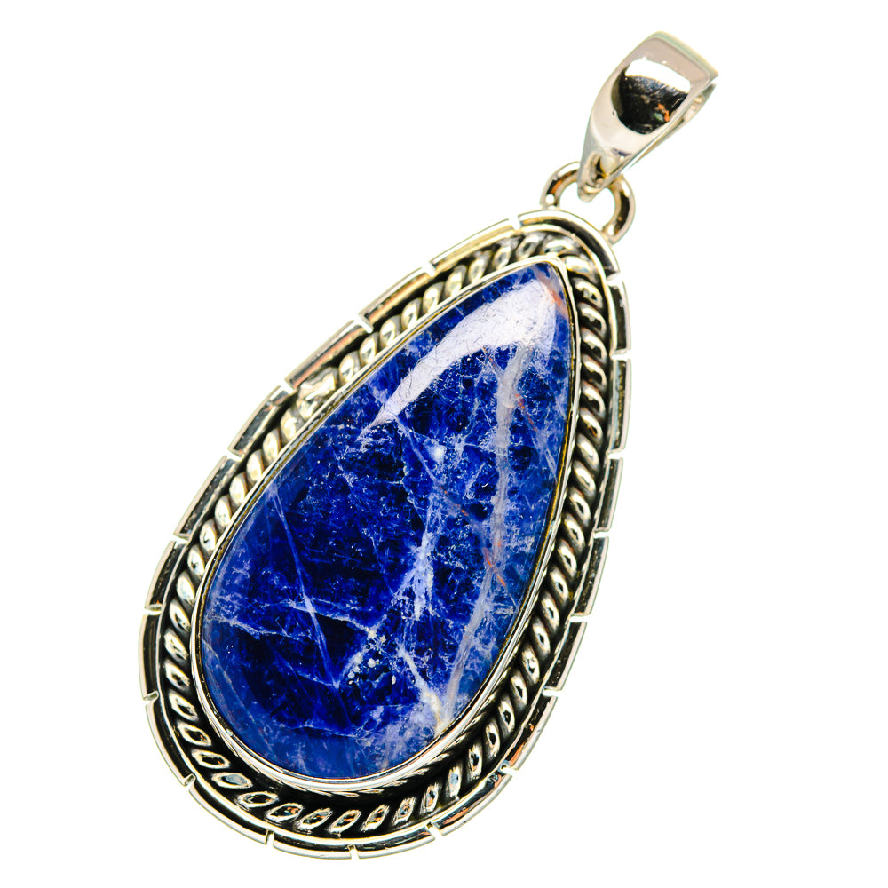 Sodalite Pendants handcrafted by Anasilvercos - PD12458