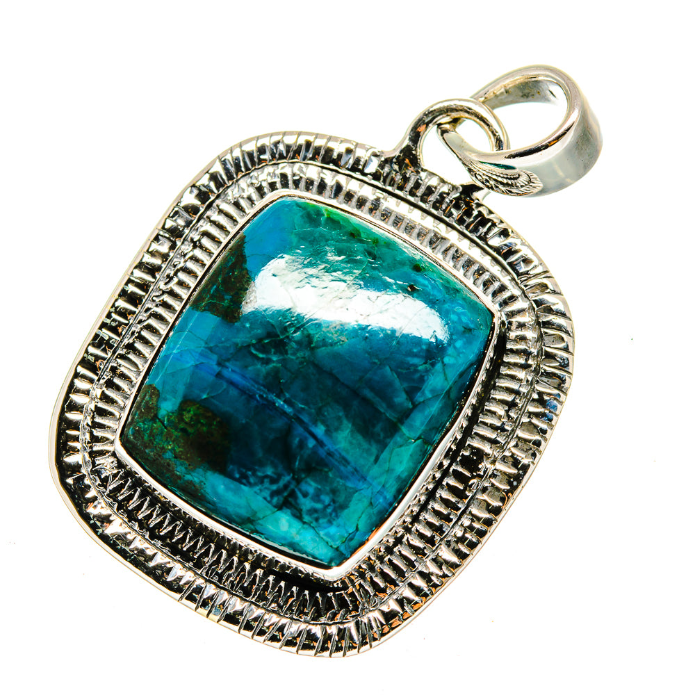 Chrysocolla Pendants handcrafted by Anasilvercos - PD12461