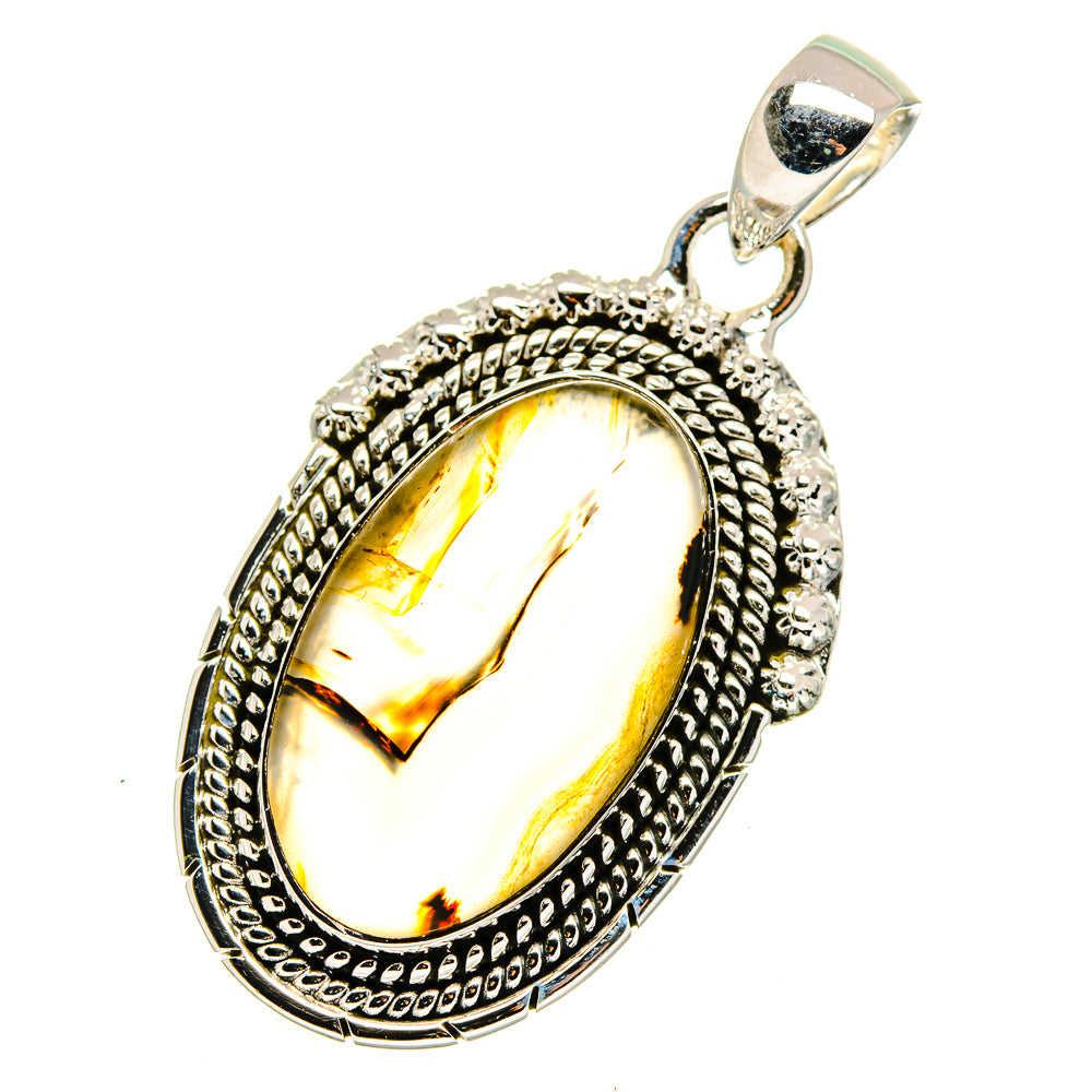 Montana Agate Pendants handcrafted by Anasilvercos - PD12508