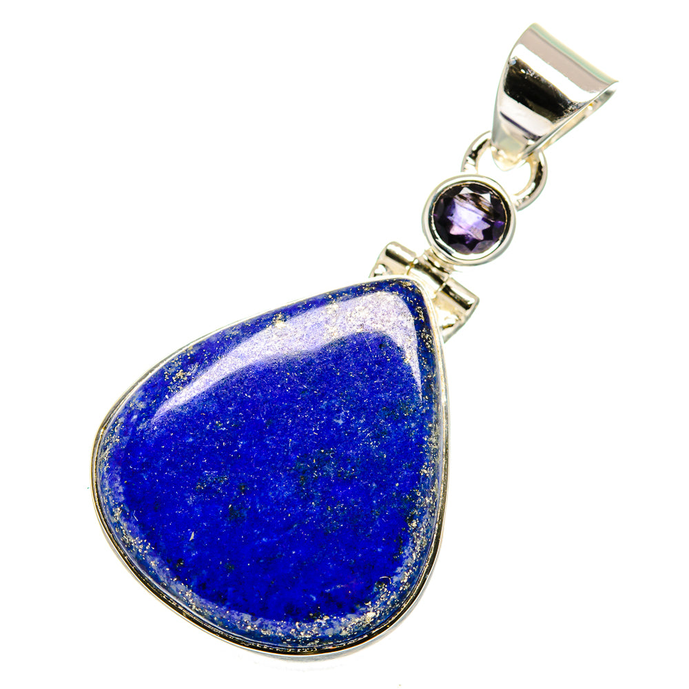 Lapis Lazuli Pendants handcrafted by Anasilvercos - PD12522
