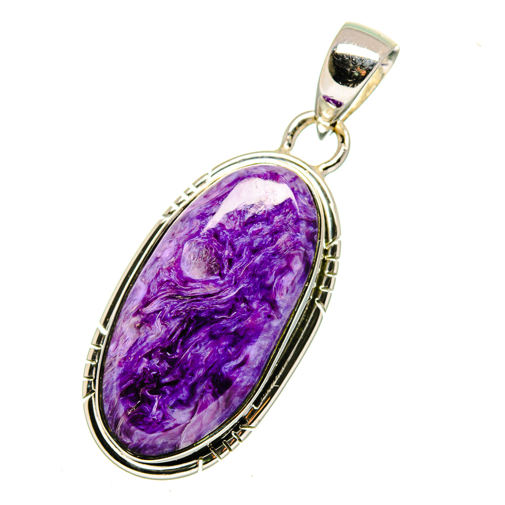 Charoite Pendants handcrafted by Anasilvercos - PD12569