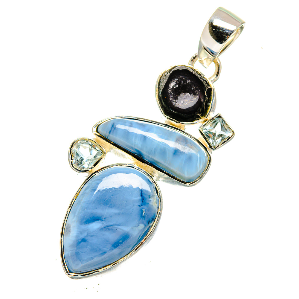 Owyhee Opal Pendants handcrafted by Anasilvercos - PD12592