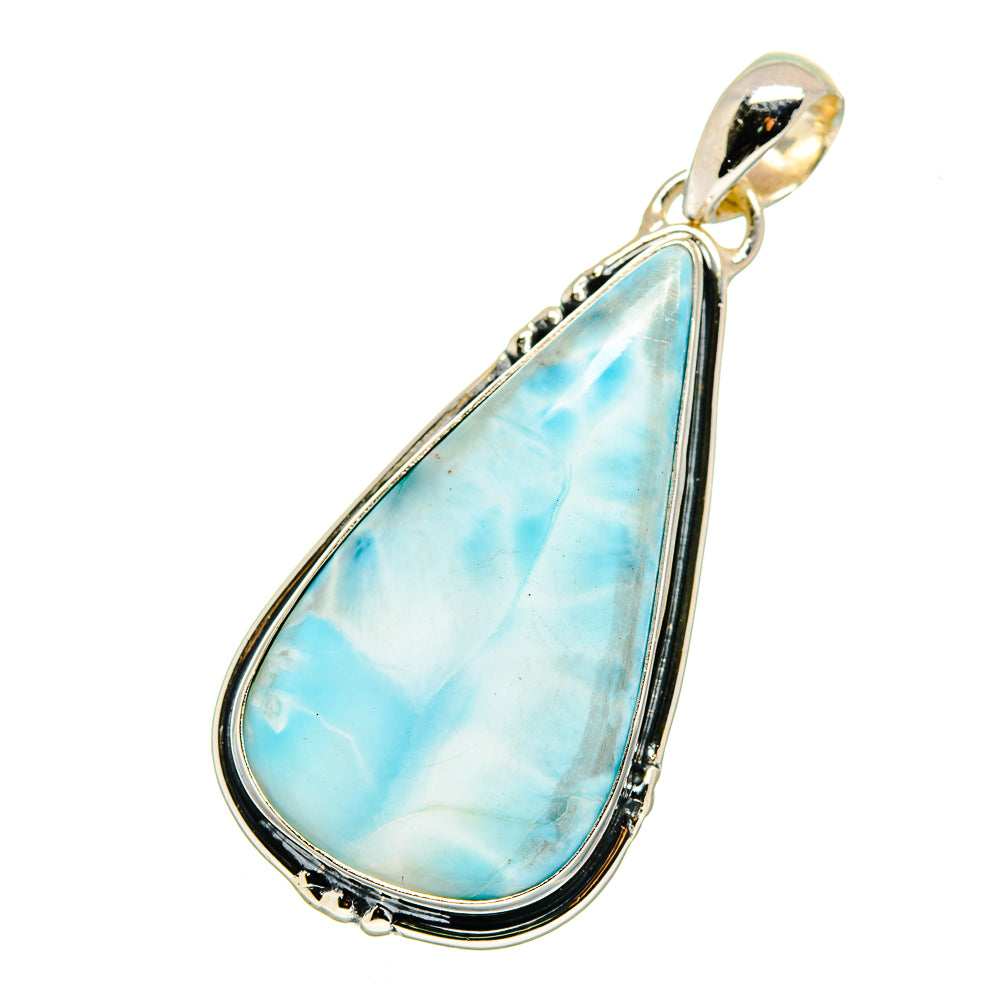 Larimar Pendants handcrafted by Anasilvercos - PD12608
