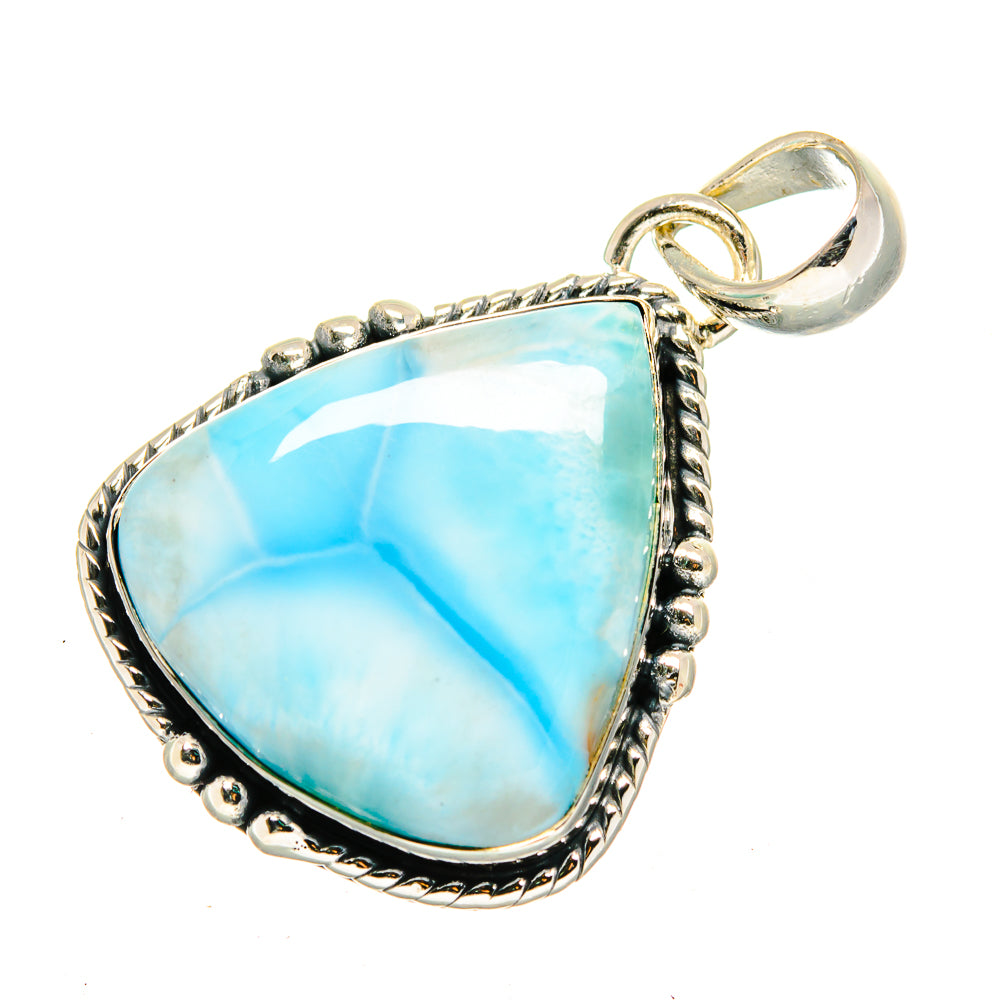 Larimar Pendants handcrafted by Anasilvercos - PD12634