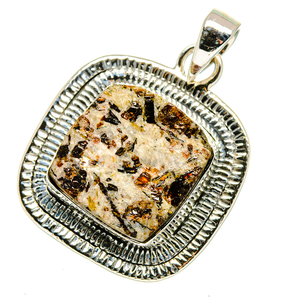 Astrophyllite Pendants handcrafted by Anasilvercos - PD12638 - Photo 2