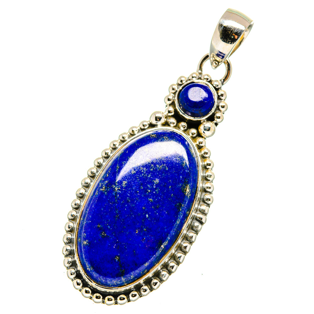 Lapis Lazuli Pendants handcrafted by Anasilvercos - PD12642