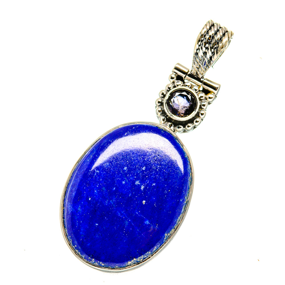 Lapis Lazuli Pendants handcrafted by Anasilvercos - PD12654