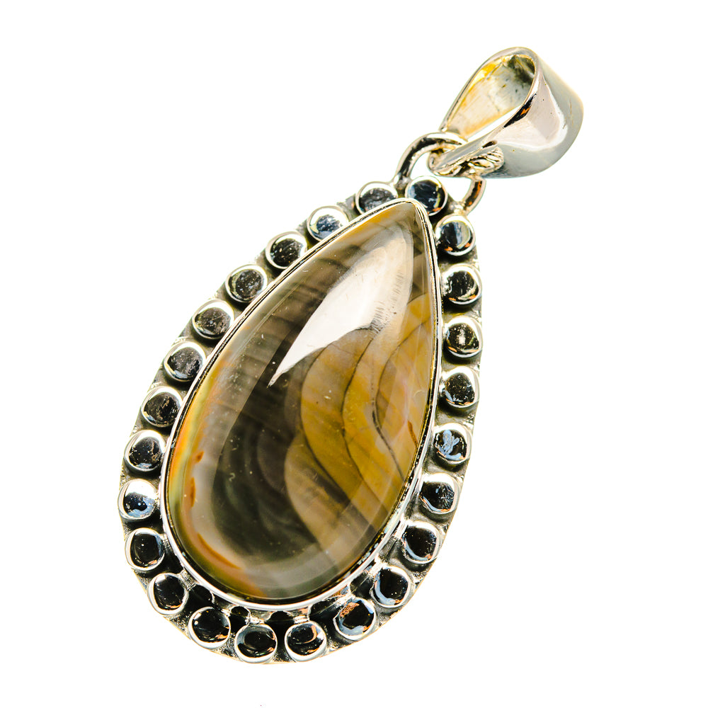 Imperial Jasper Pendants handcrafted by Anasilvercos - PD12680 - Photo 2