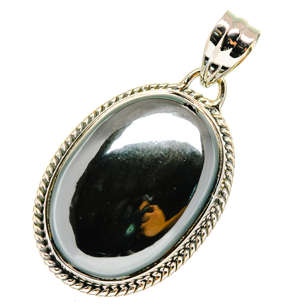 Hematite Pendants handcrafted by Anasilvercos - PD12713