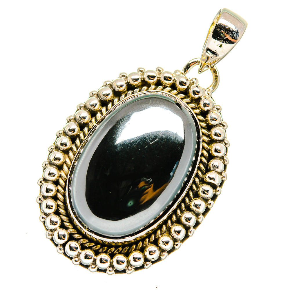 Hematite Pendants handcrafted by Anasilvercos - PD12715