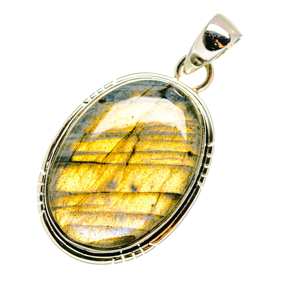 Labradorite Pendants handcrafted by Anasilvercos - PD12716