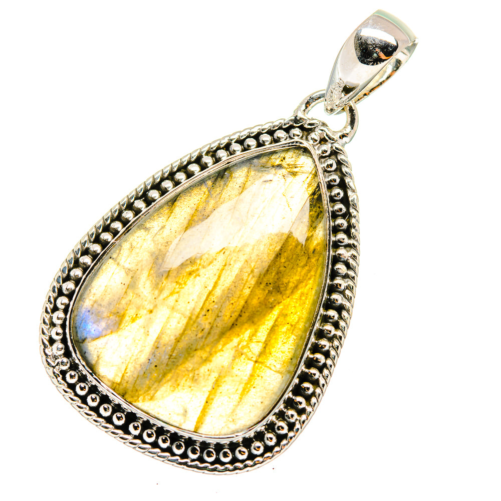 Labradorite Pendants handcrafted by Anasilvercos - PD12717