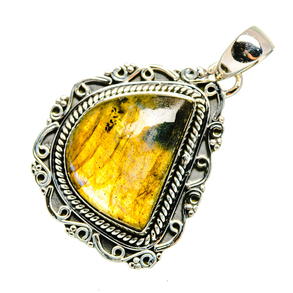 Labradorite Pendants handcrafted by Anasilvercos - PD12723