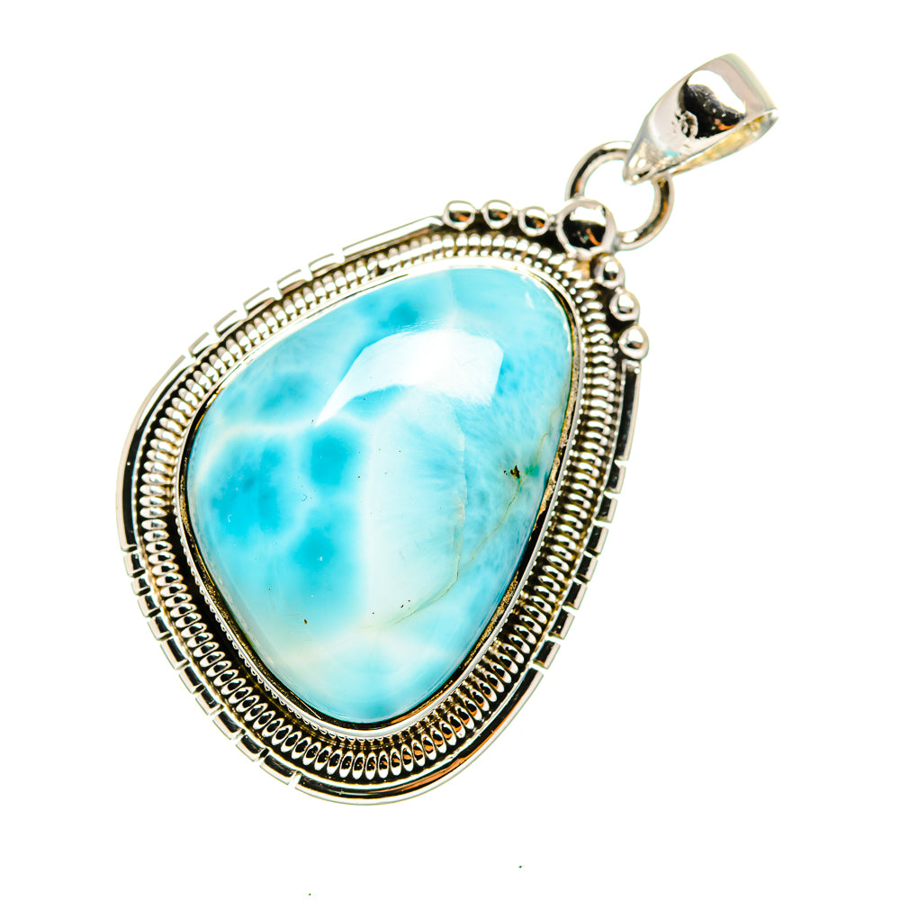Larimar Pendants handcrafted by Anasilvercos - PD12725