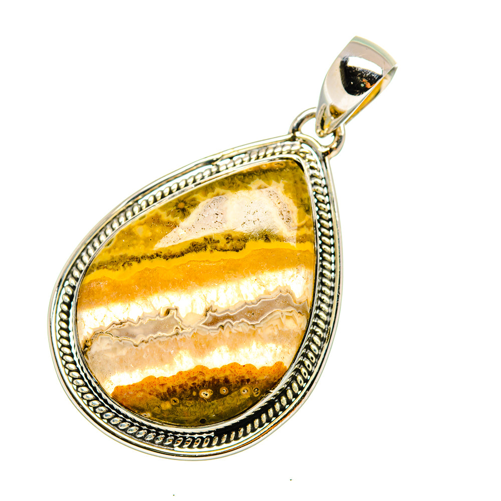 Ocean Jasper Pendants handcrafted by Anasilvercos - PD12726