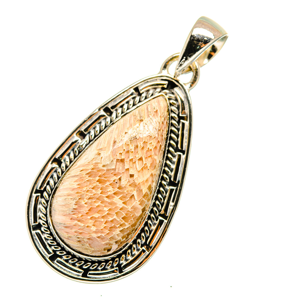 Scolecite Pendants handcrafted by Anasilvercos - PD12729