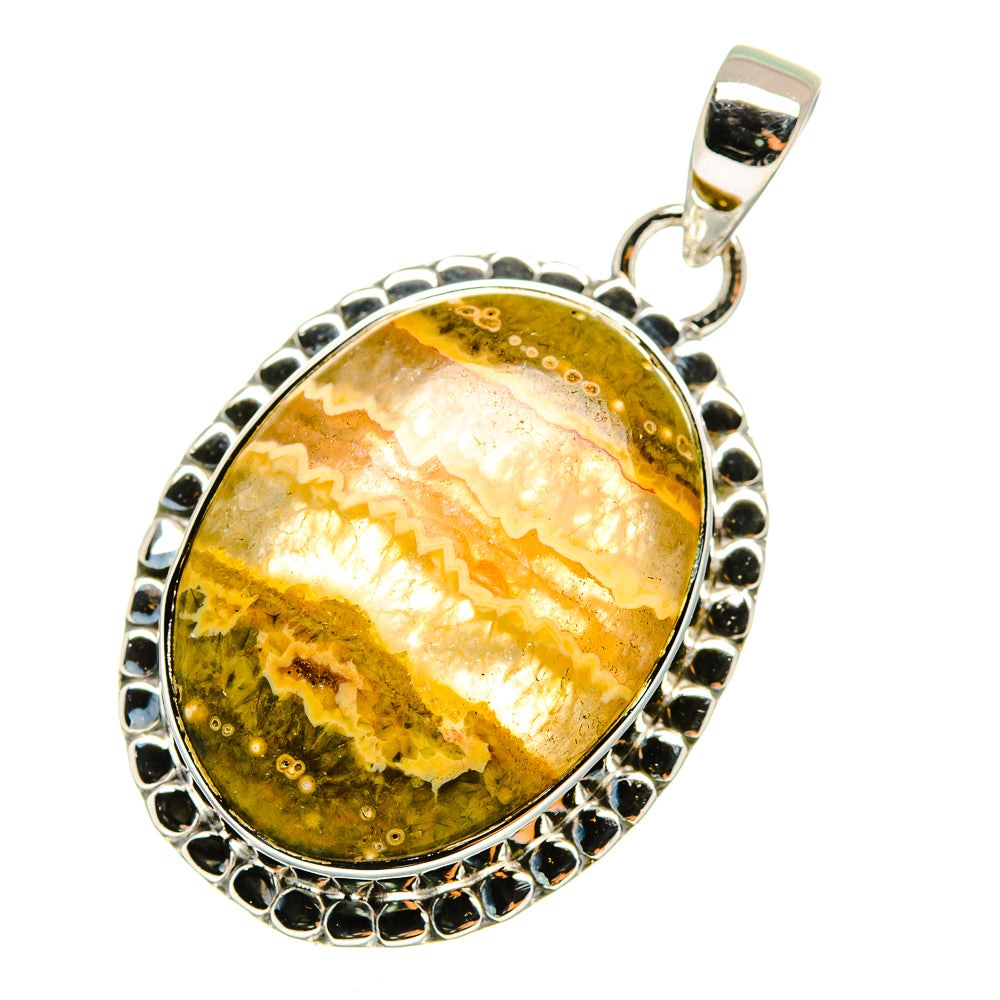 Ocean Jasper Pendants handcrafted by Anasilvercos - PD12732