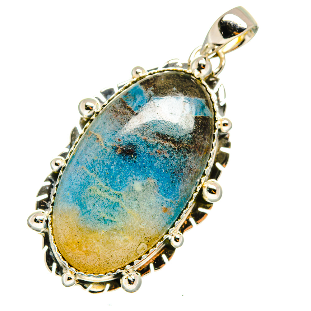 Shattuckite Pendants handcrafted by Anasilvercos - PD12733
