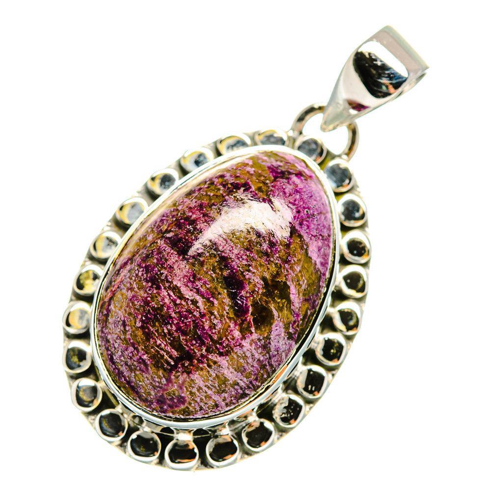 Stichtite Pendants handcrafted by Anasilvercos - PD12740
