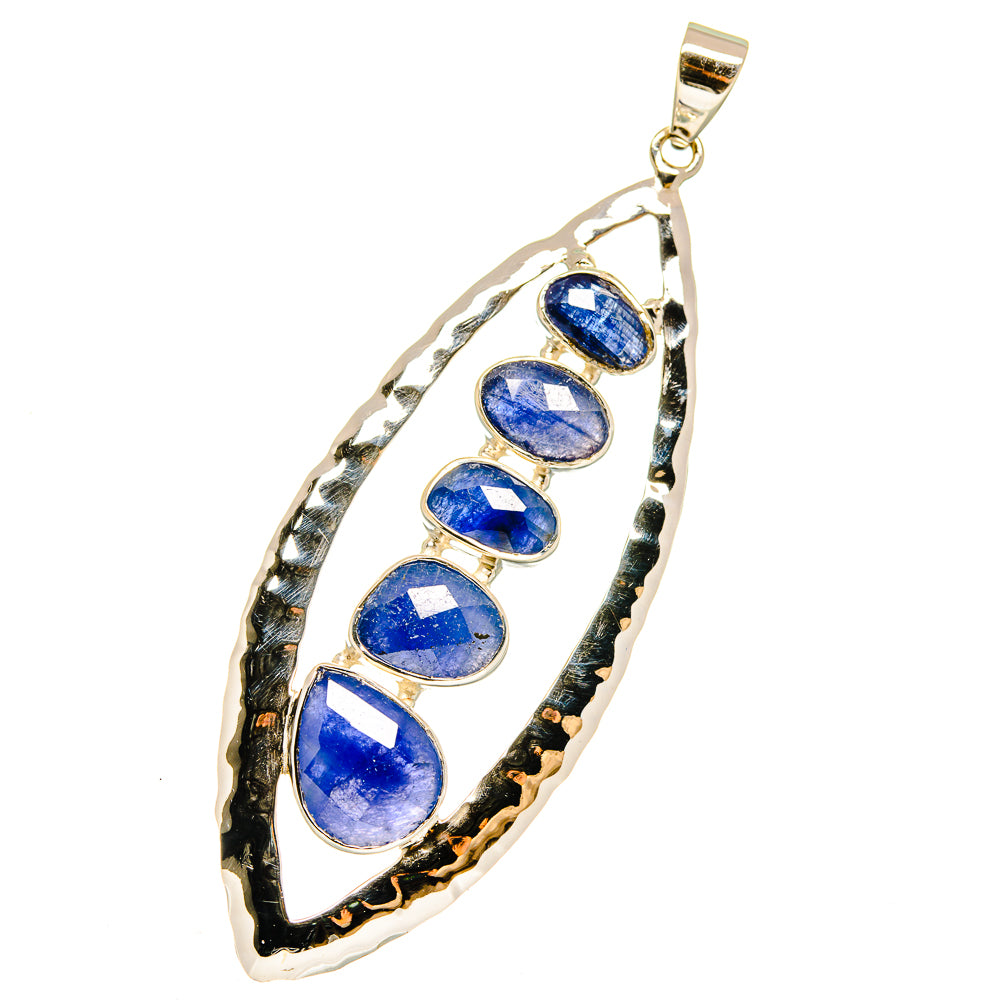 Tanzanite Pendants handcrafted by Anasilvercos - PD12811