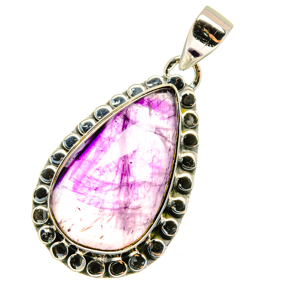 Amethyst Pendants handcrafted by Anasilvercos - PD12849