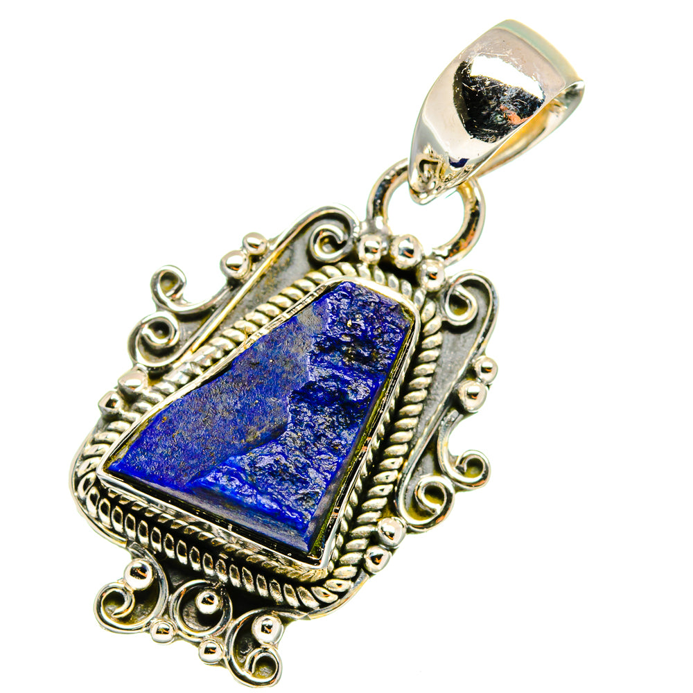 Lapis Lazuli Pendants handcrafted by Anasilvercos - PD12855