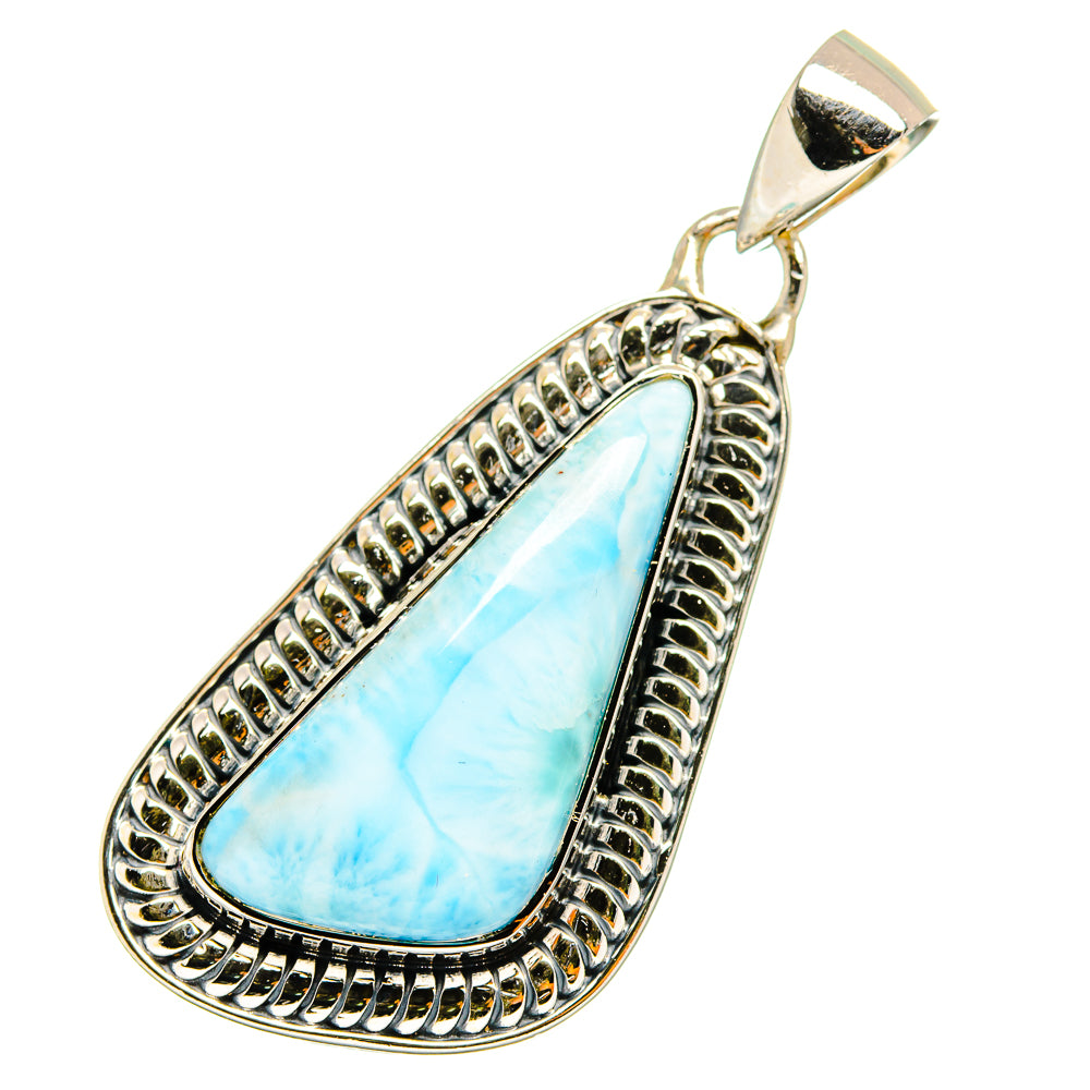 Larimar Pendants handcrafted by Anasilvercos - PD12864