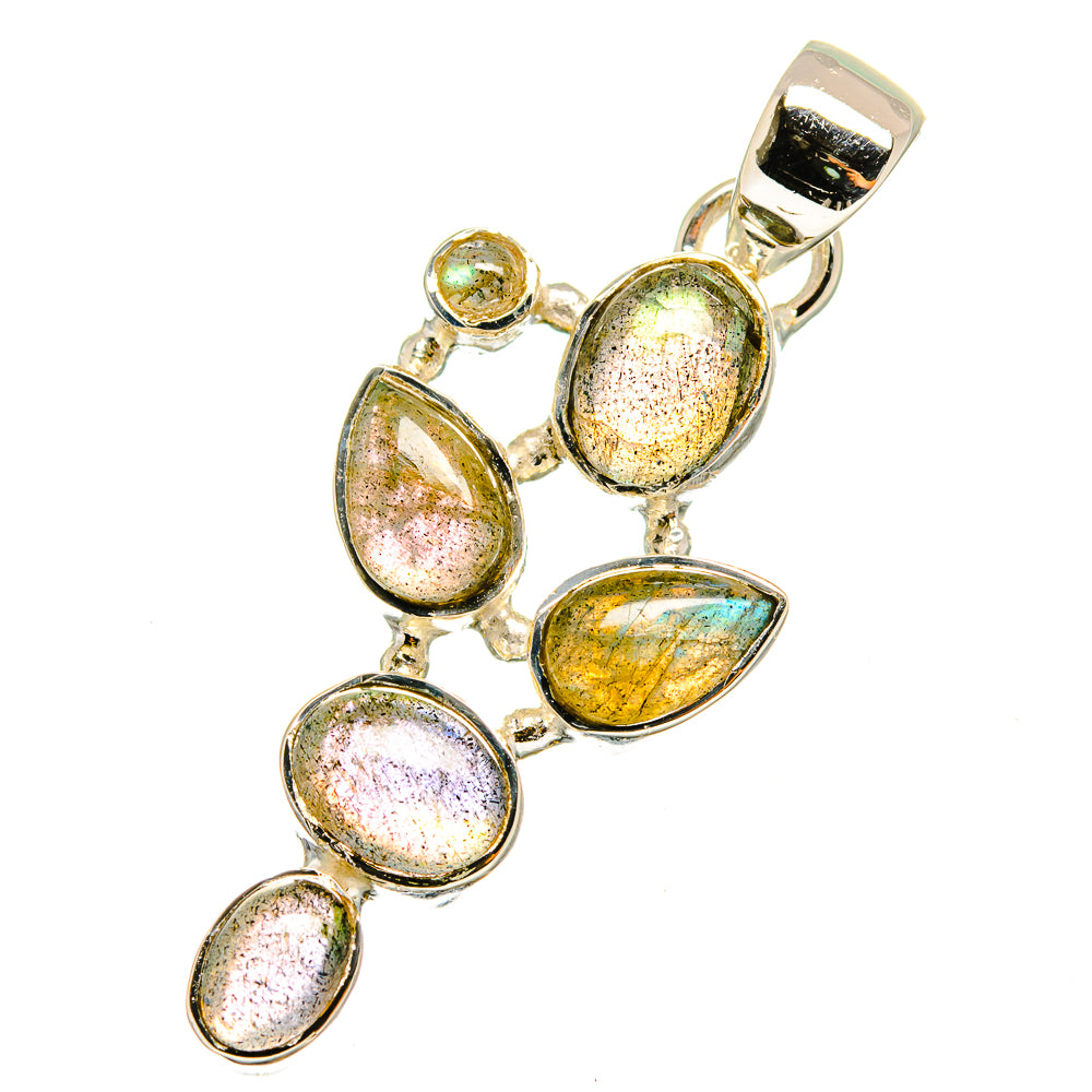 Labradorite Pendants handcrafted by Anasilvercos - PD12872