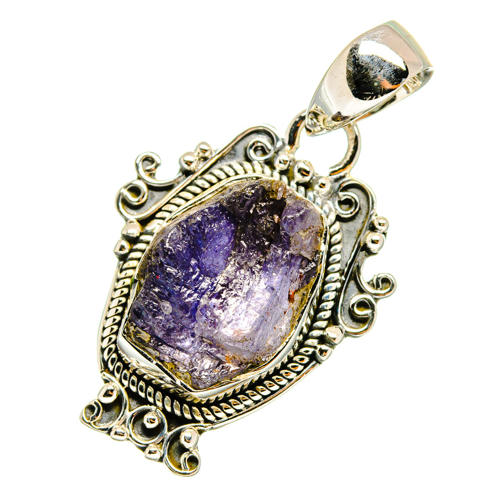 Tanzanite Pendants handcrafted by Anasilvercos - PD12873