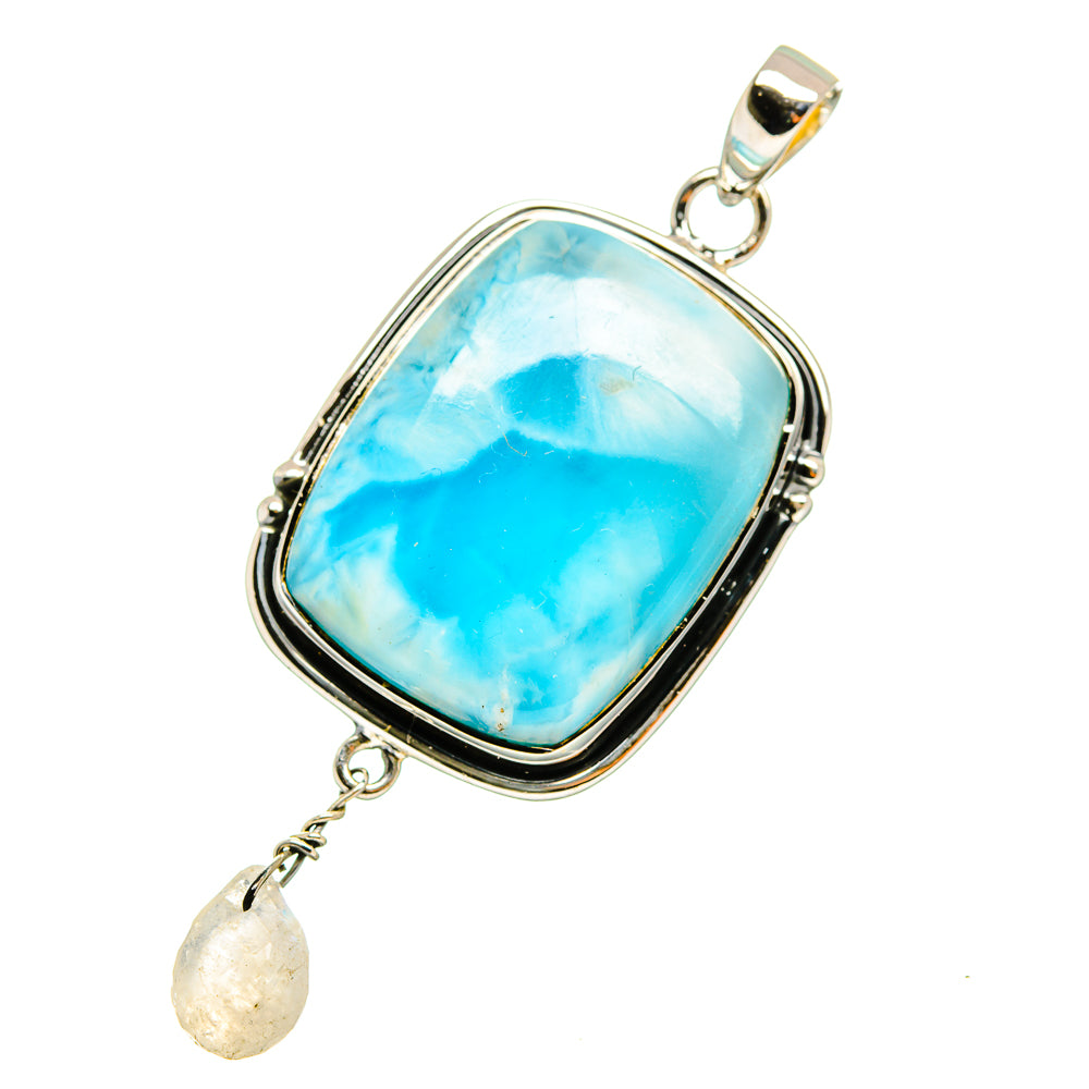 Larimar Pendants handcrafted by Anasilvercos - PD12879