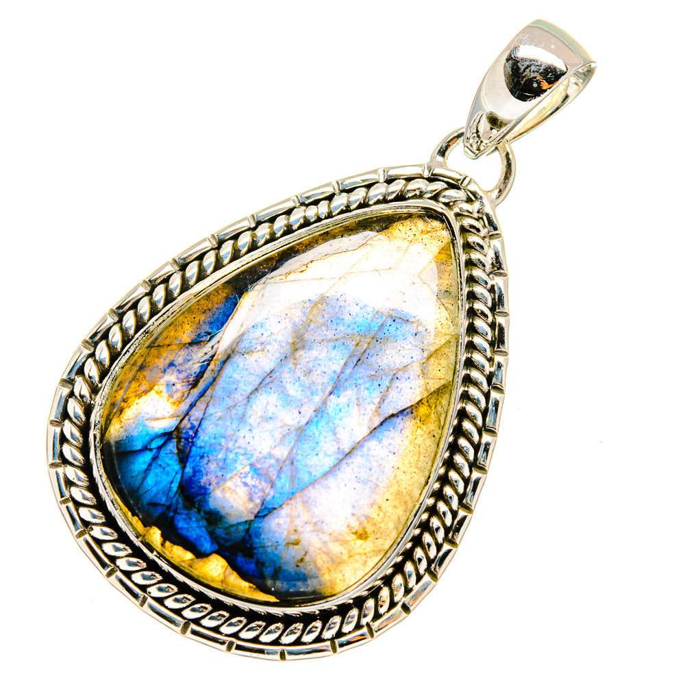 Labradorite Pendants handcrafted by Anasilvercos - PD12881