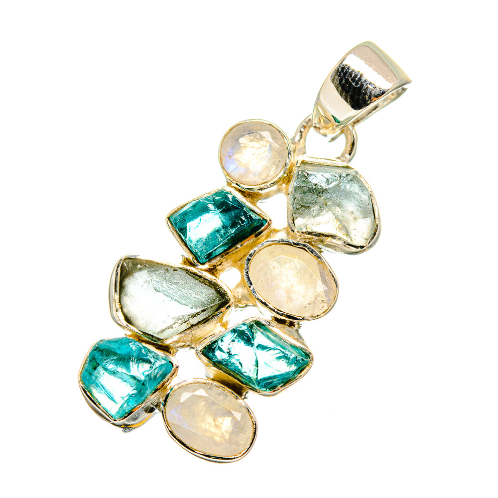 Apatite Pendants handcrafted by Anasilvercos - PD12887