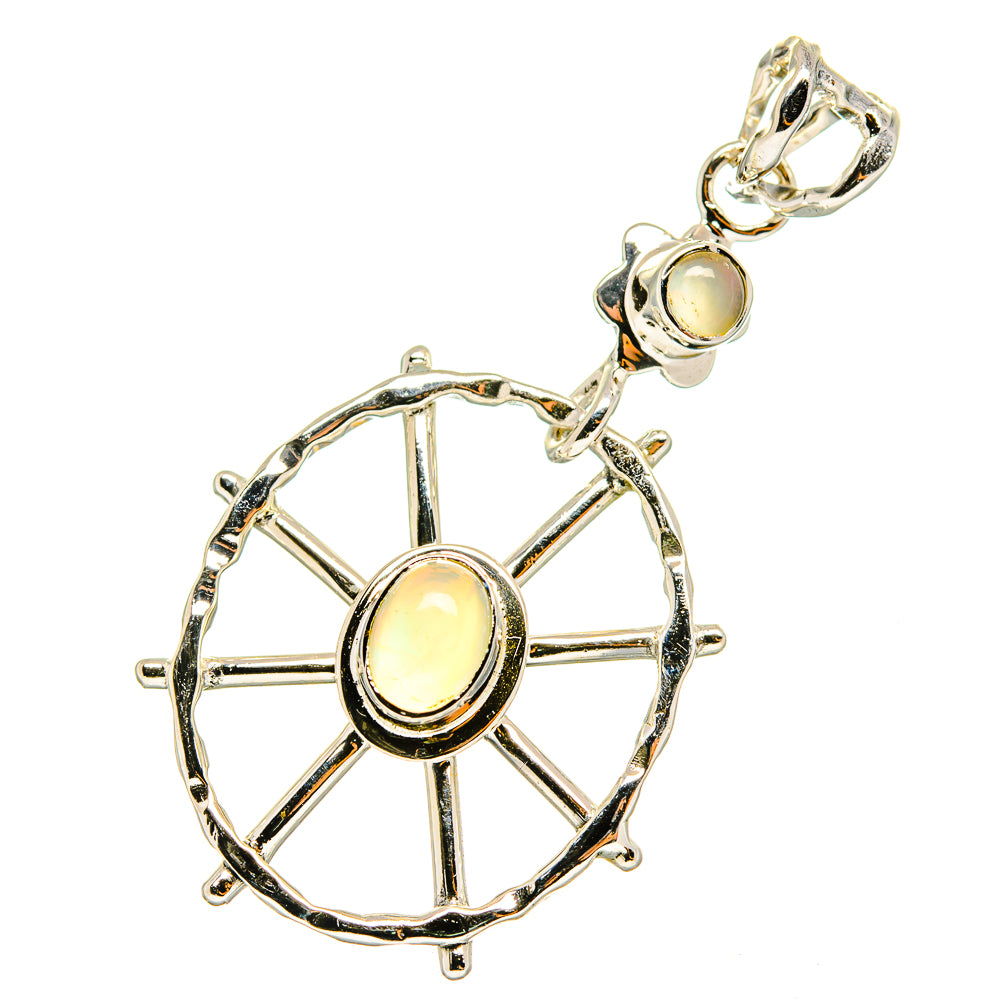 Ethiopian Opal Pendants handcrafted by Anasilvercos - PD12893