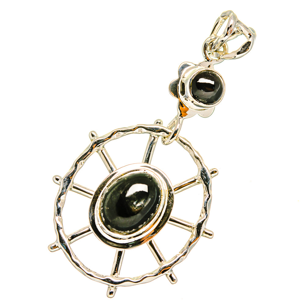 Star Diopside Pendants handcrafted by Anasilvercos - PD12895