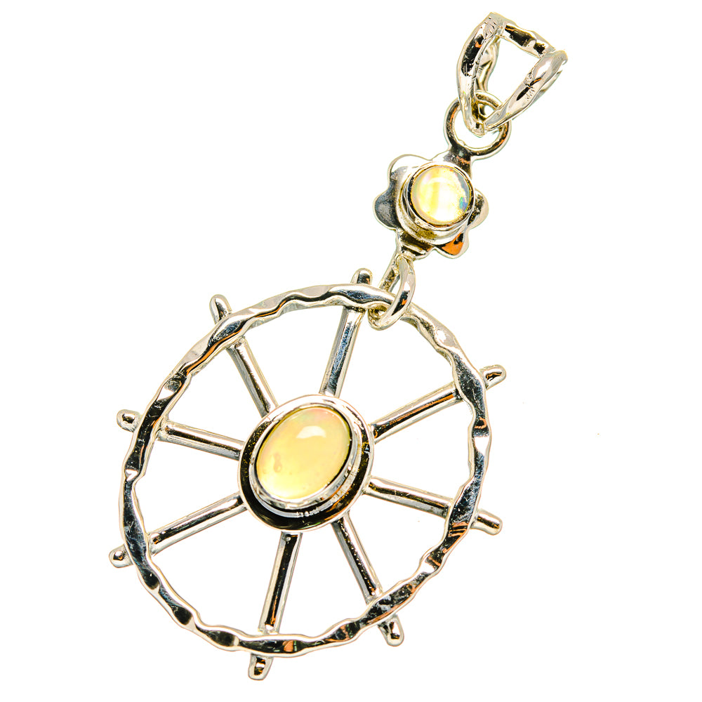 Ethiopian Opal Pendants handcrafted by Anasilvercos - PD12899