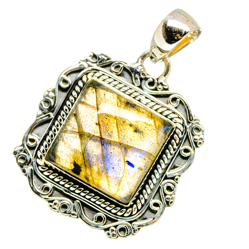 Labradorite Pendants handcrafted by Anasilvercos - PD12903