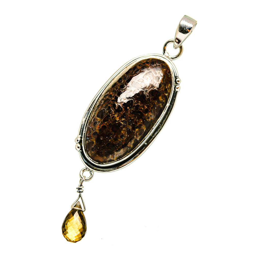 Dinosaur Bone Pendants handcrafted by Anasilvercos - PD12919