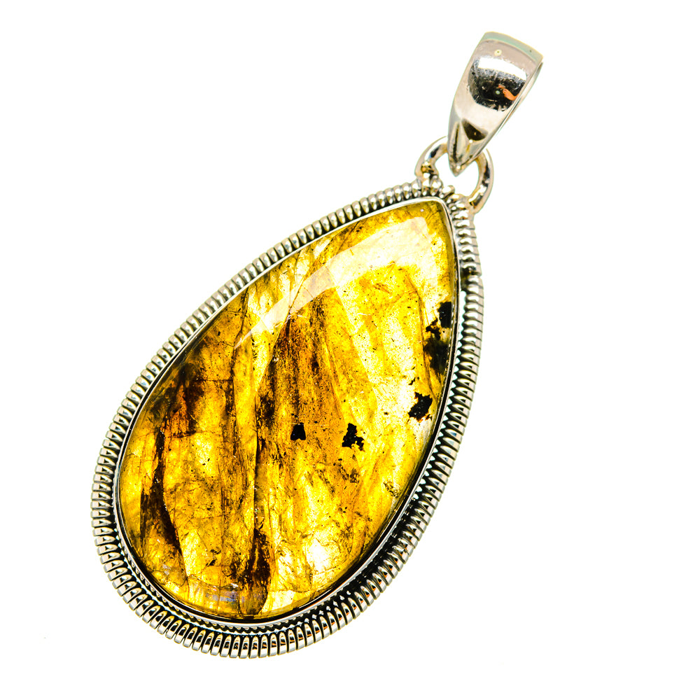 Labradorite Pendants handcrafted by Anasilvercos - PD12927 - Photo 2