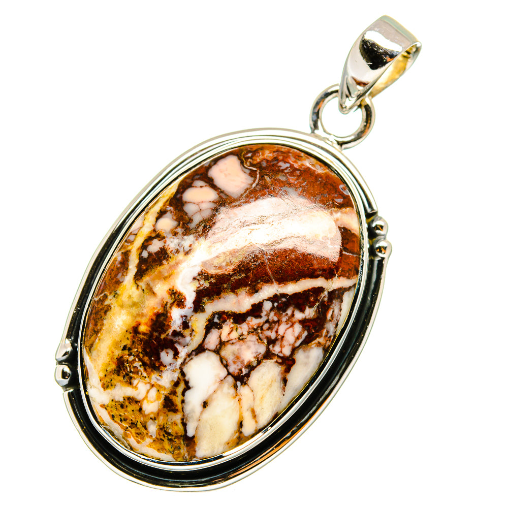 Wild Horse Jasper Pendants handcrafted by Anasilvercos - PD12931