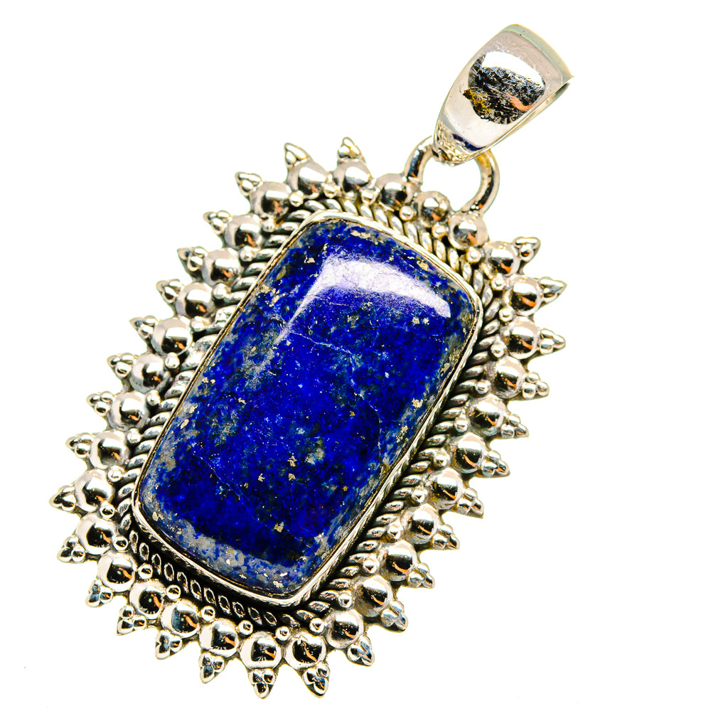 Lapis Lazuli Pendants handcrafted by Anasilvercos - PD12940