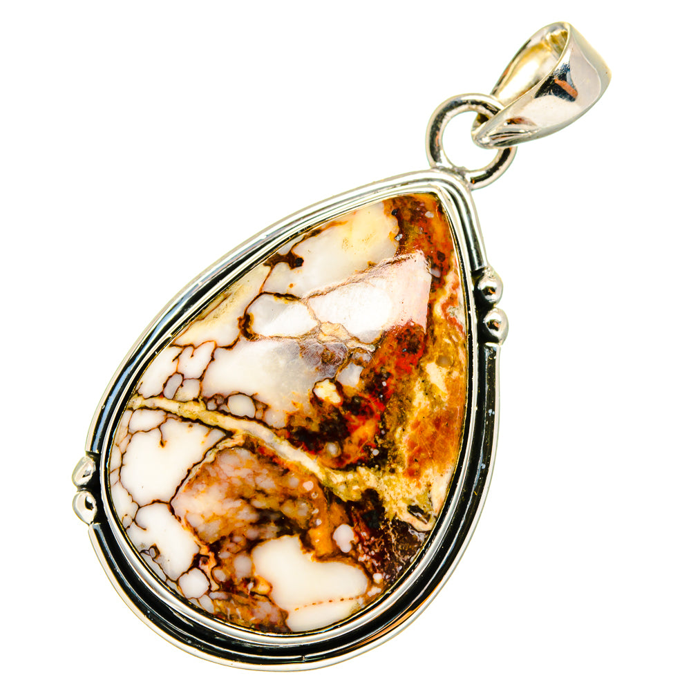 Wild Horse Jasper Pendants handcrafted by Anasilvercos - PD12954
